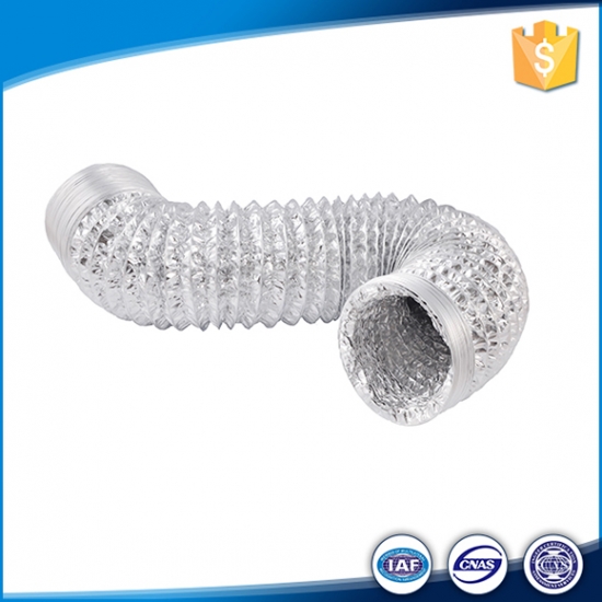 Aluminum foil flexible duct pipe
